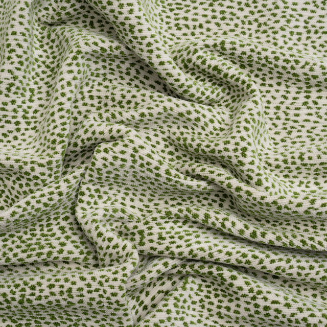 Upholstery Chenille - Grass Spotted - Remus Collection