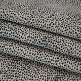 Upholstery Chenille - Indigo Spotted - Remus Collection