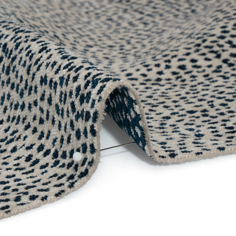 Upholstery Chenille - Indigo Spotted - Remus Collection