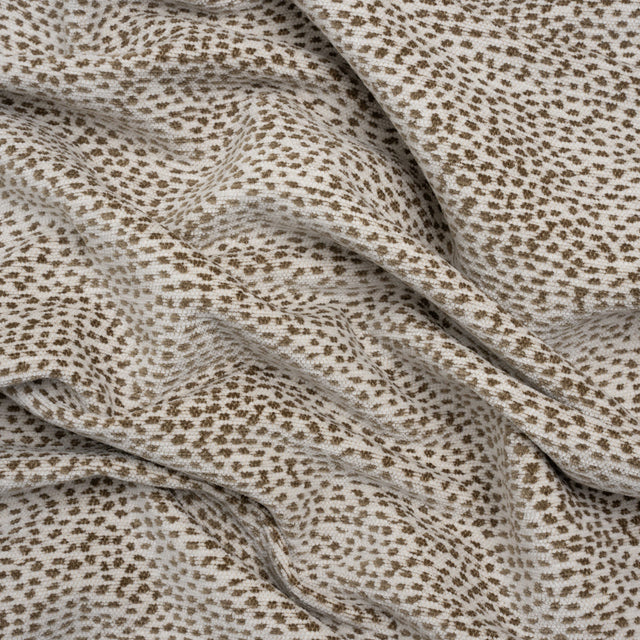 Upholstery Chenille - Otter Spotted - Remus Collection