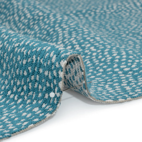 Upholstery Chenille - Peacock Spotted - Remus Collection