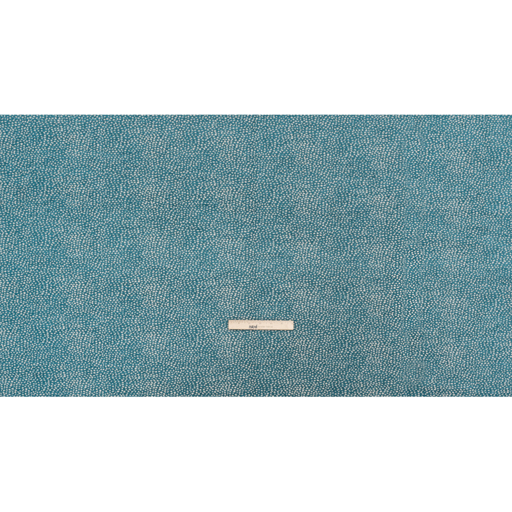 Upholstery Chenille - Peacock Spotted - Remus Collection