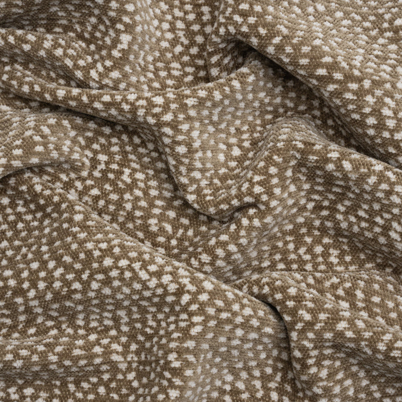Upholstery Chenille - Perfect Taupe Spotted - Remus Collection