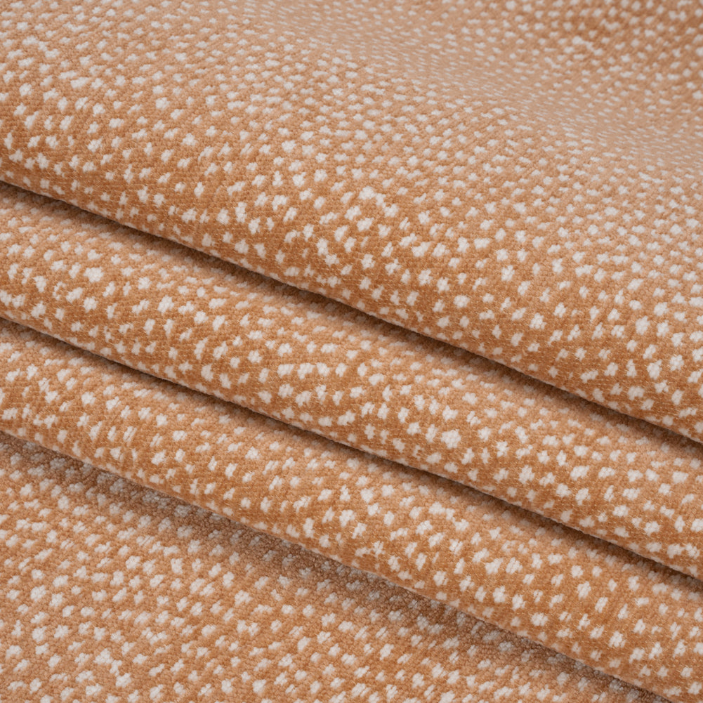 Upholstery Chenille - Pink Champs Spotted - Remus Collection
