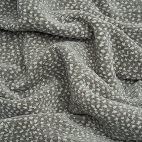 Upholstery Chenille - Platinum Spotted - Remus Collection