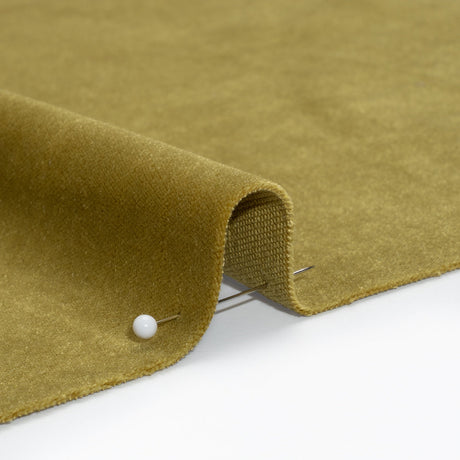 Low Pile Upholstery Velvet - Citron - Somerset Collection