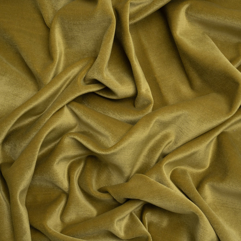 Low Pile Upholstery Velvet - Citron - Somerset Collection