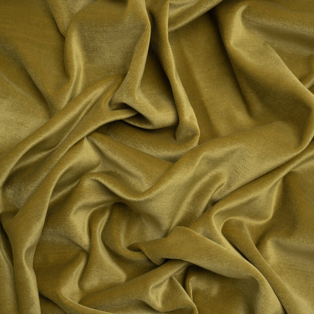 Low Pile Upholstery Velvet - Citron - Somerset Collection