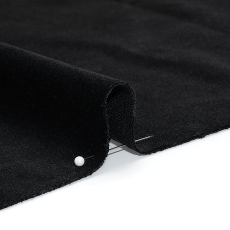 Low Pile Upholstery Velvet - Ebony - Somerset Collection