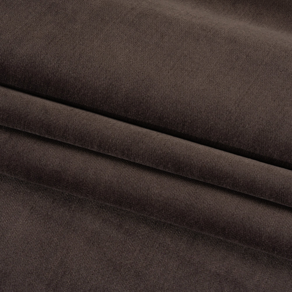 Low Pile Upholstery Velvet - Espresso - Somerset Collection