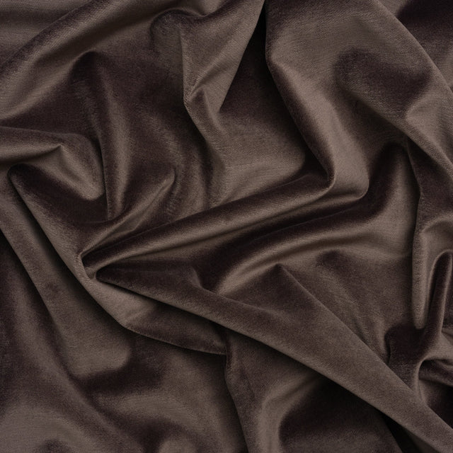 Low Pile Upholstery Velvet - Espresso - Somerset Collection