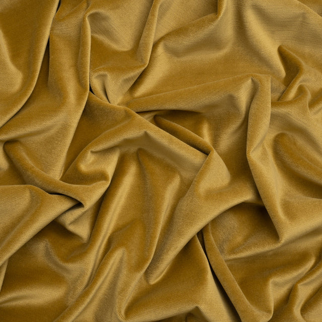 Low Pile Upholstery Velvet - Gold - Somerset Collection