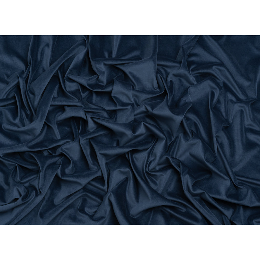 Low Pile Upholstery Velvet - Indigo - Somerset Collection