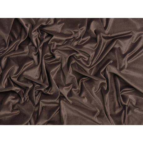Low Pile Upholstery Velvet - Mocha - Somerset Collection