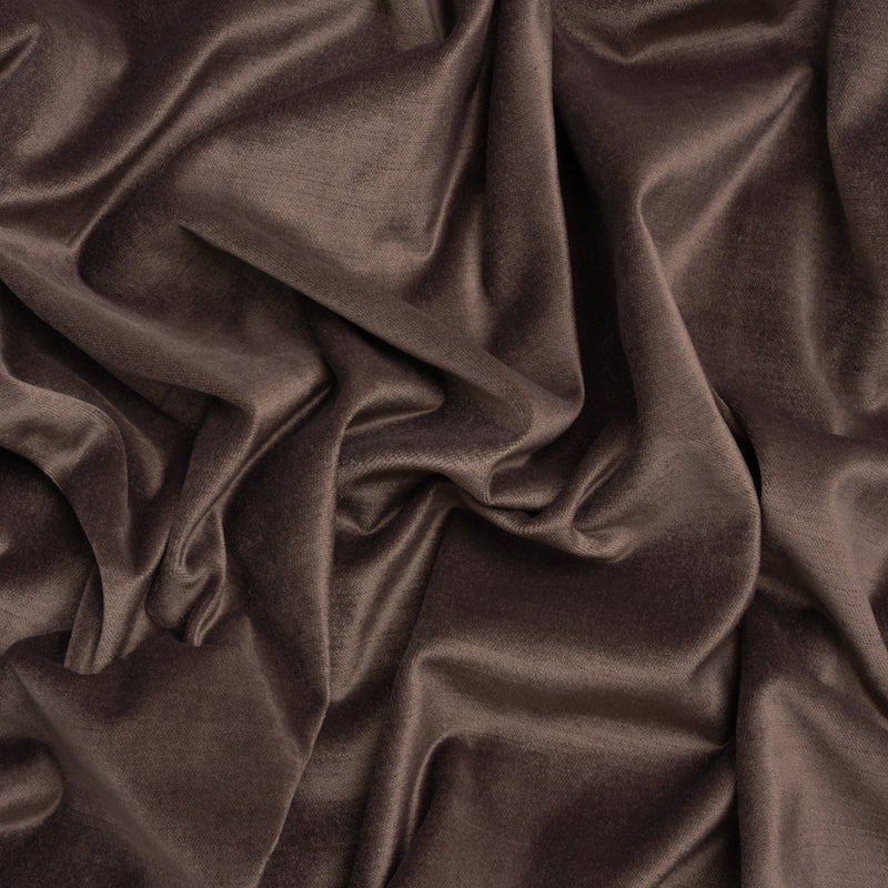 Low Pile Upholstery Velvet - Mocha - Somerset Collection