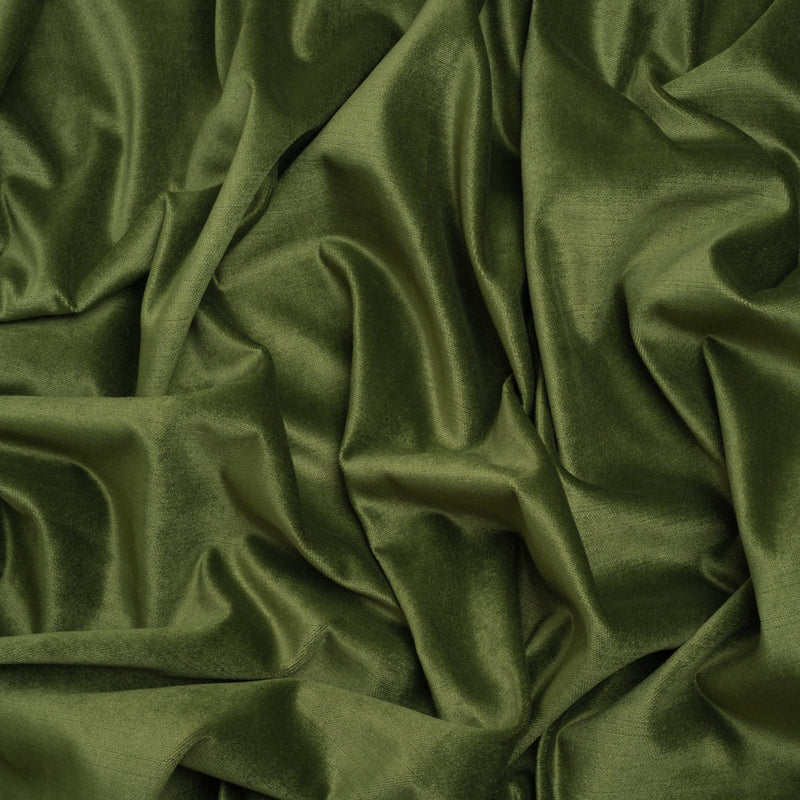 Low Pile Upholstery Velvet - Moss - Somerset Collection