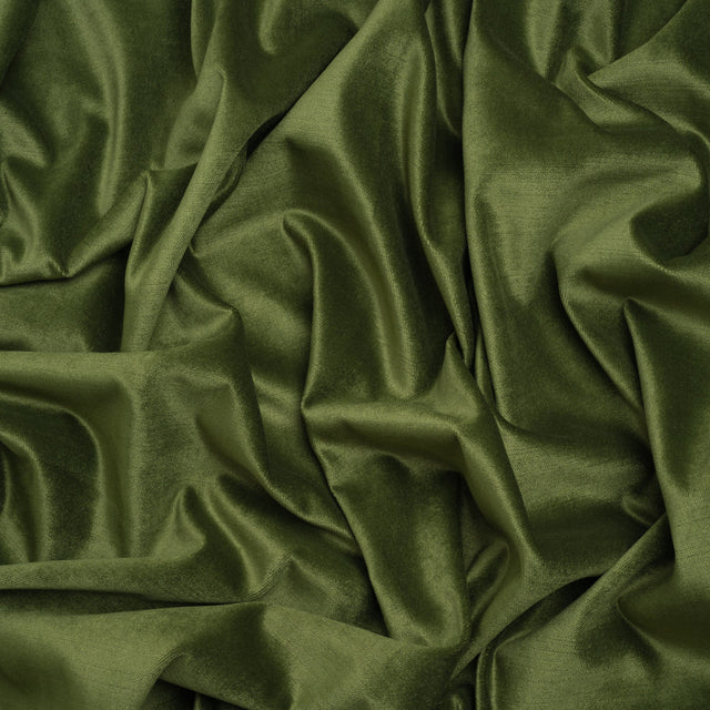 Low Pile Upholstery Velvet - Moss - Somerset Collection