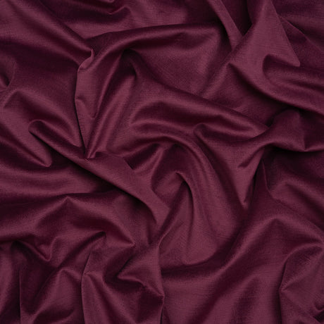 Low Pile Upholstery Velvet - Plum - Somerset Collection