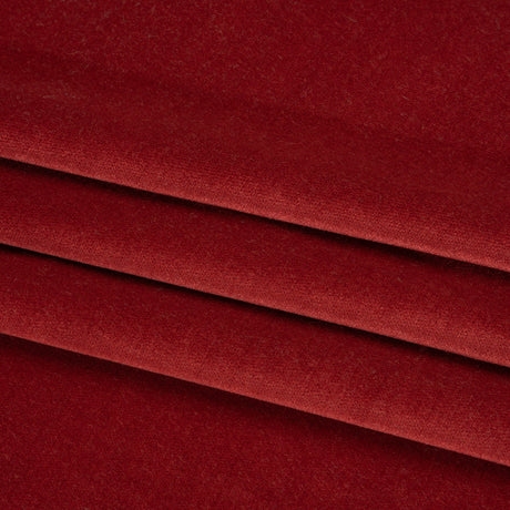 Low Pile Upholstery Velvet - Ruby - Somerset Collection