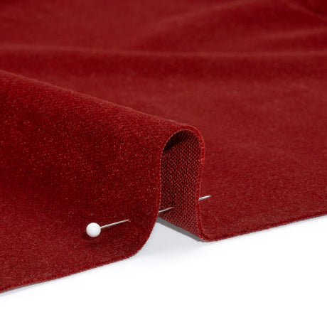 Low Pile Upholstery Velvet - Ruby - Somerset Collection