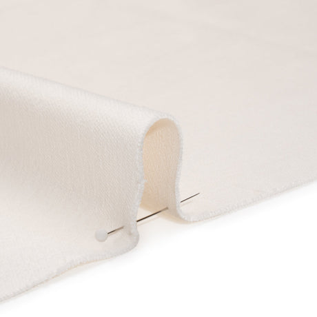 Low Pile Upholstery Velvet - Snow - Somerset Collection