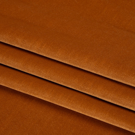 Low Pile Upholstery Velvet - Tangerine - Somerset Collection