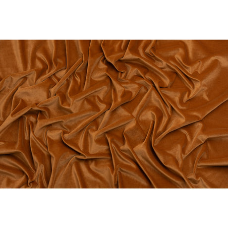 Low Pile Upholstery Velvet - Tangerine - Somerset Collection