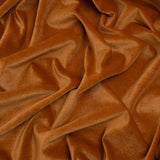 Low Pile Upholstery Velvet - Tangerine - Somerset Collection