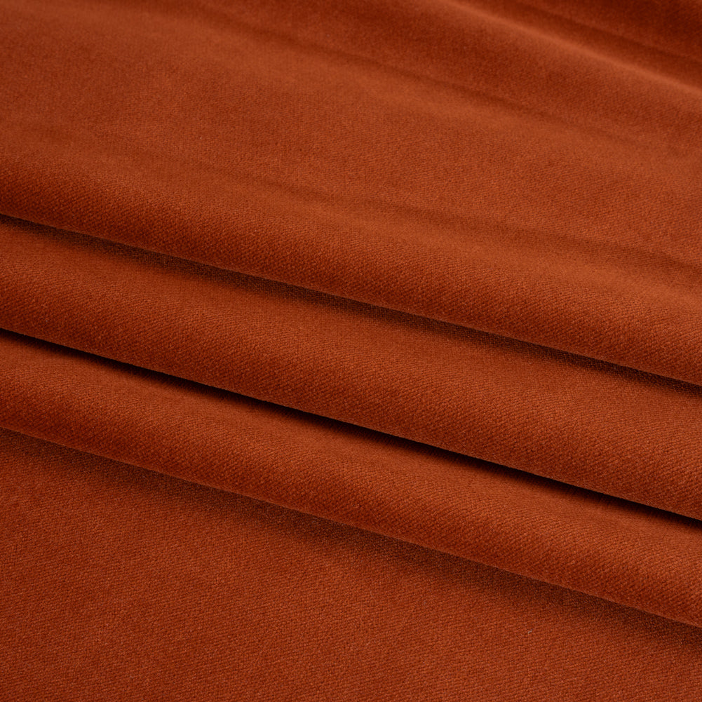 Low Pile Upholstery Velvet - Terracotta - Somerset Collection
