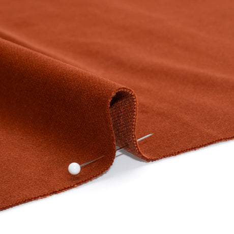 Low Pile Upholstery Velvet - Terracotta - Somerset Collection
