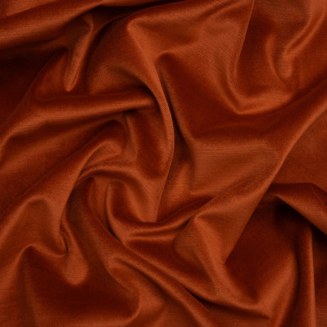 Low Pile Upholstery Velvet - Terracotta - Somerset Collection