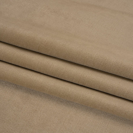 Low Pile Upholstery Velvet - True Beige - Somerset Collection