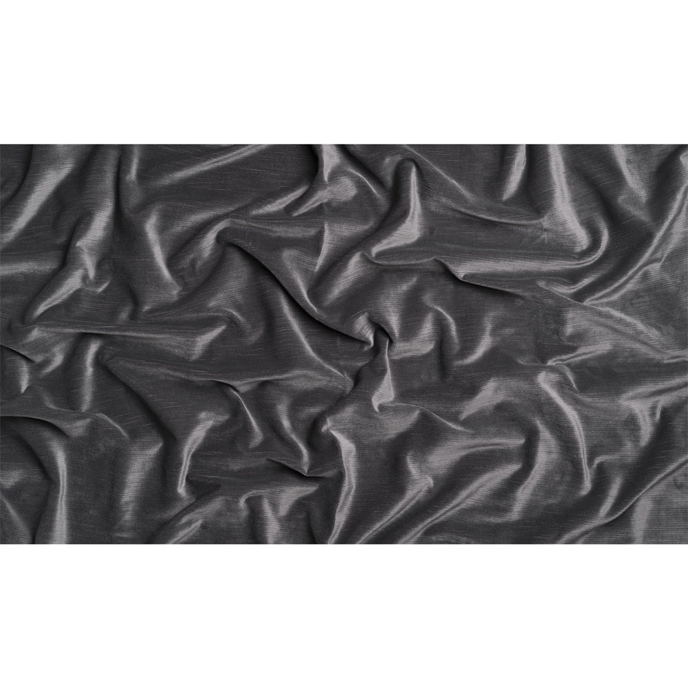 Plush Upholstery Corduroy - Pewter - Emerson Collection