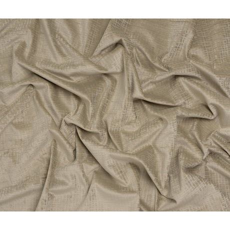 Polyester Upholstery Chenille - Fog Grid Texture - Carolina Collection