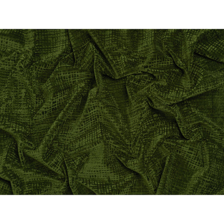 Polyester Upholstery Chenille - Shamrock Grid Texture - Carolina Collection