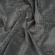 Polyester Upholstery Chenille - Steel Grid Texture - Carolina Collection
