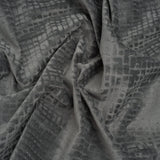 Polyester Upholstery Chenille - Steel Grid Texture - Carolina Collection
