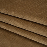 Polyester Upholstery Chenille - Toffee Grid Texture - Carolina Collection
