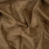 Polyester Upholstery Chenille - Toffee Grid Texture - Carolina Collection