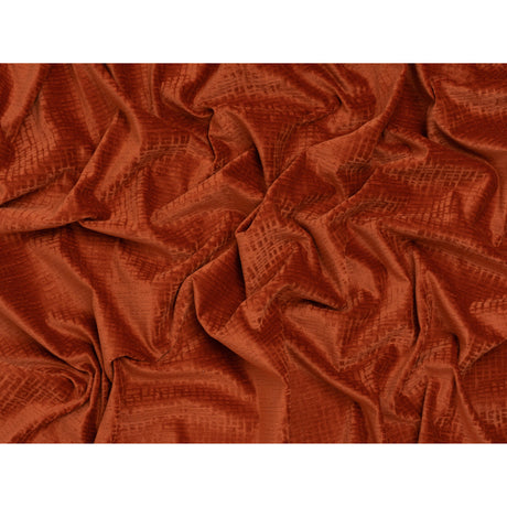 Polyester Upholstery Chenille - Winter Coral Grid Texture - Carolina Collection