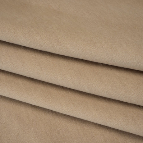 Wool and Cotton Upholstery Velveteen - Bisque - Dakota Collection