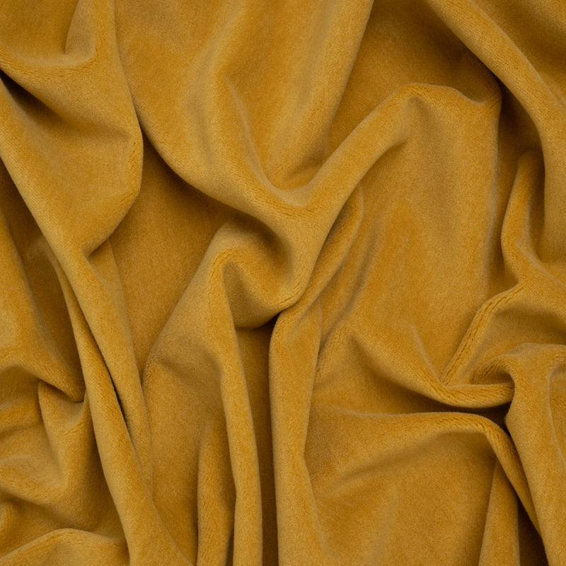Wool and Cotton Upholstery Velveteen - Marigold - Dakota Collection