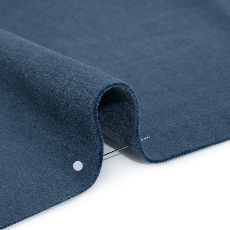 Wool and Cotton Upholstery Velveteen - Midnight - Dakota Collection