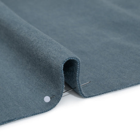 Wool and Cotton Upholstery Velveteen - Mist - Dakota Collection