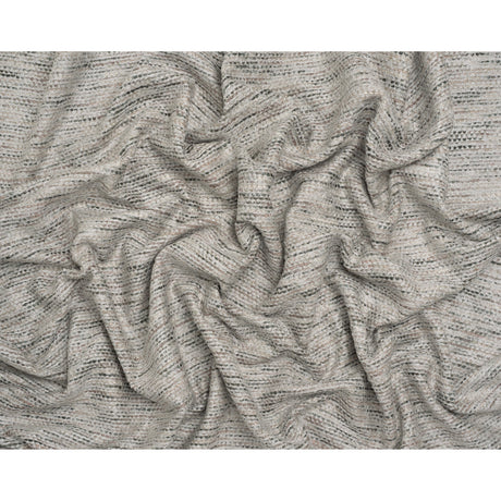 Recycled Olefin and Acrylic Upholstery Boucle and Chenille Tweed - Marble Stripes - Virginia Collection