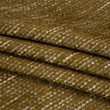 Recycled Olefin and Acrylic Upholstery Boucle and Chenille Tweed - Moss Stripes - Virginia Collection