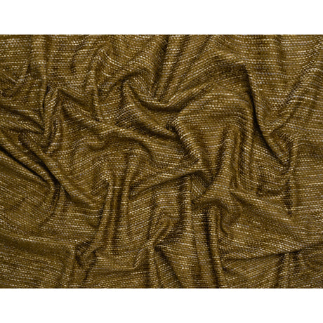 Recycled Olefin and Acrylic Upholstery Boucle and Chenille Tweed - Moss Stripes - Virginia Collection