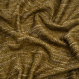 Recycled Olefin and Acrylic Upholstery Boucle and Chenille Tweed - Moss Stripes - Virginia Collection