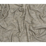 Recycled Olefin and Acrylic Upholstery Boucle and Chenille Tweed - Platinum Stripes - Virginia Collection