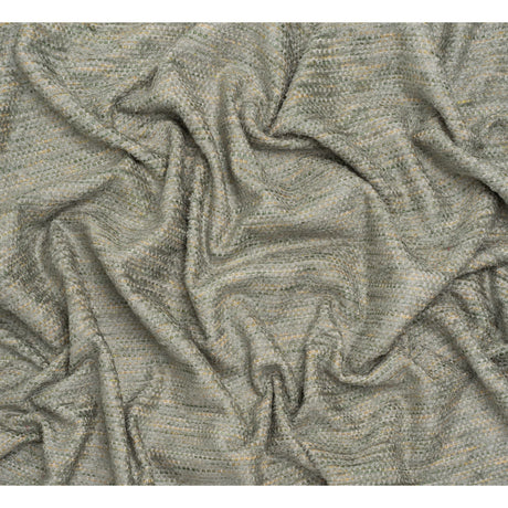 Recycled Olefin and Acrylic Upholstery Boucle and Chenille Tweed - Seaglass Stripes - Virginia Collection